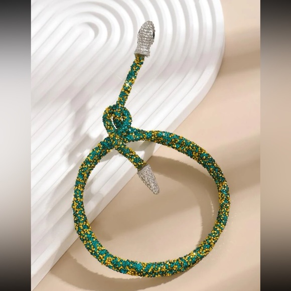 🐍 Unique and sexy metallic colorful flexible serpent snake body jewelry🐍 - Picture 5 of 8